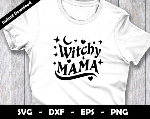 Witchy Mama SVG Cut File, Halloween Mom SVG Design SVG Arthur Arellano 