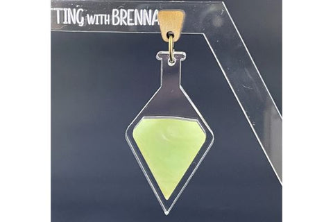 Witchy Potion Earring Laser SVG File SVG Crafting With Brenna 