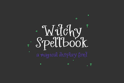 Witchy Spellbook Serif Display Font Beck McCormick 