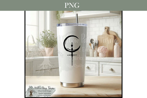 Witchy Symbols PNG Bundle 14 Mystic Designs Hand-drawn Wiccan Design | Crescent Moon Celtic | Lilith Symbol | Pentagram | Triquetra | Moon Sublimation Willow Paige Farms 