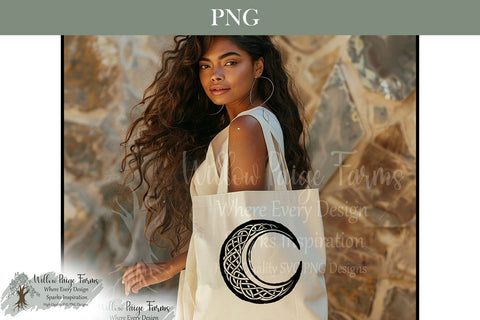Witchy Symbols PNG Bundle 14 Mystic Designs Hand-drawn Wiccan Design | Crescent Moon Celtic | Lilith Symbol | Pentagram | Triquetra | Moon Sublimation Willow Paige Farms 