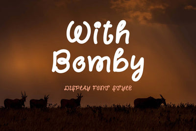 With Bomby Font Prasetya Letter 