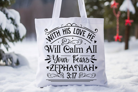 With his love he will Svg Design SVG Regulrcrative 