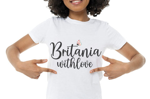 With Love Valentine Font Studio Natural Ink 