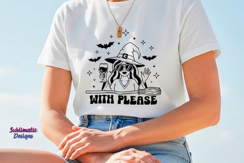 With Please Halloween SVG SVG Sublimatiz Designs 