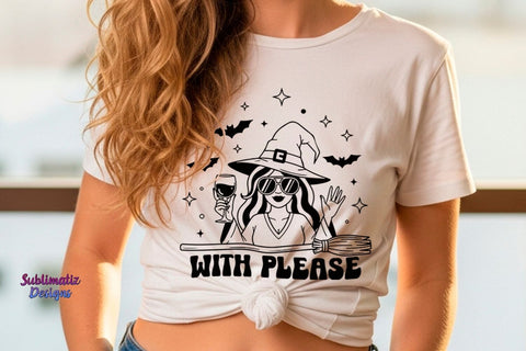 With Please Halloween SVG SVG Sublimatiz Designs 
