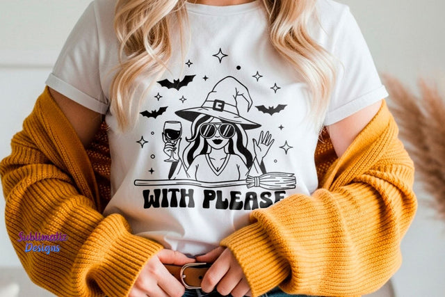 With Please Halloween SVG SVG Sublimatiz Designs 