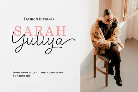 With smile Font Sulthan studio 