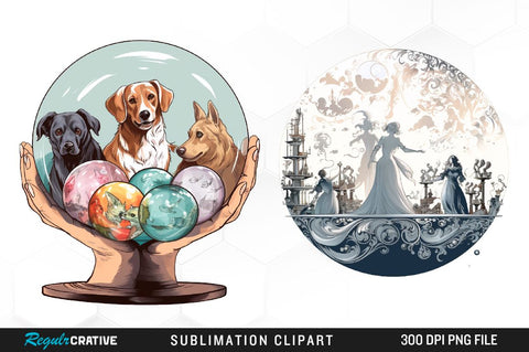 Wizards Watercolor Clipart Bundle Sublimation Regulrcrative 