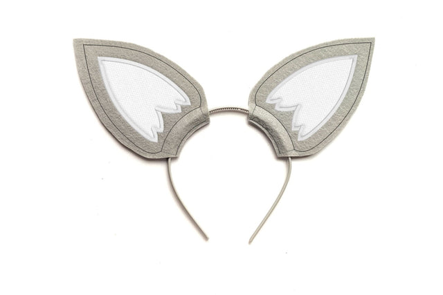 Wolf or Pointy Dog Ear ITH Headband Slider Applique Embroidery Embroidery/Applique DESIGNS Designed by Geeks 