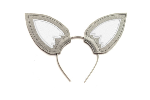 Wolf or Pointy Dog Ear ITH Headband Slider Applique Embroidery Embroidery/Applique DESIGNS Designed by Geeks 