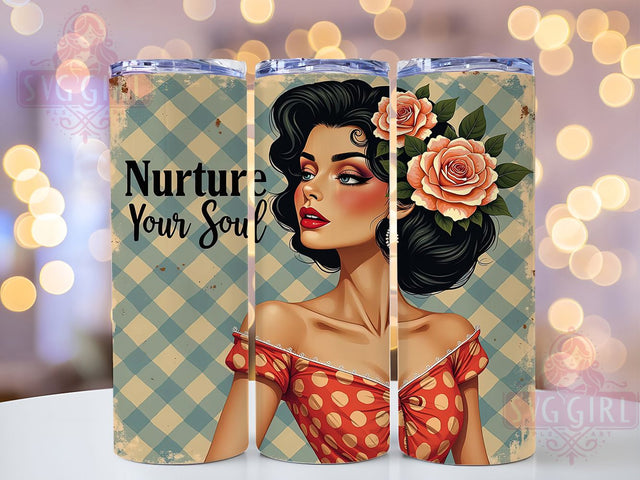 Woman Empowerment Affirmations 20oz Tumbler, Inspirational Tumbler, Positive Affirmations, Woman Empowerment, Sublimation Design, 20oz Tumbler, Motivational Gifts, Self-Care Decor Sublimation SvggirlplusArt 