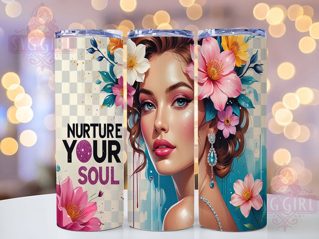 Woman Empowerment Affirmations 20oz Tumbler, Inspirational Tumbler, Positive Affirmations, Woman Empowerment, Sublimation Design, 20oz Tumbler, Motivational Gifts, Self-Care Decor Sublimation SvggirlplusArt 