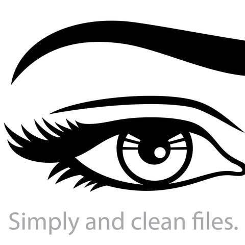 Woman Eyes SVG TribaliumArtSF 