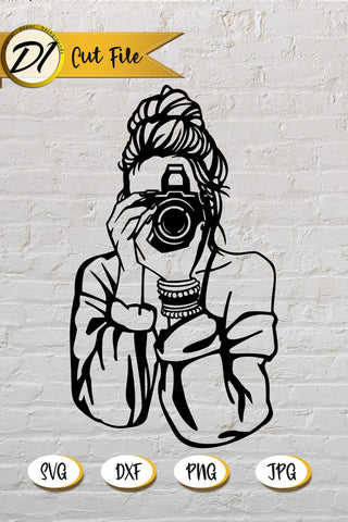 Woman SVG. T-Shirt Design. Girl SVG SVG Evgenyia Guschina 