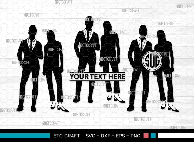 Women And Men Monogram, Women And Men Silhouette, People SVG, Women Svg, Men Svg, Couples Svg, Couples Walking Svg, People Bundle, SB00567 SVG ETC Craft 