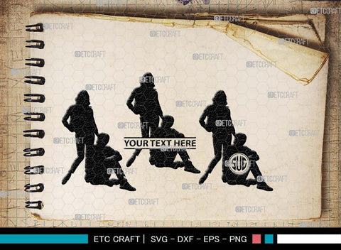 Women And Men Monogram, Women And Men Silhouette, People SVG, Women Svg, Men Svg, Couples Svg, Couples Walking Svg, People Bundle, SB00567 SVG ETC Craft 