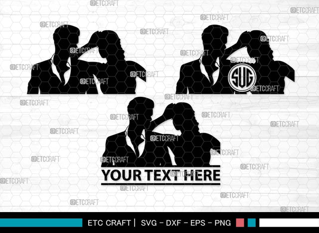 Women And Men Monogram, Women And Men Silhouette, People SVG, Women Svg, Men Svg, Couples Svg, Couples Walking Svg, People Bundle, SB00567 SVG ETC Craft 