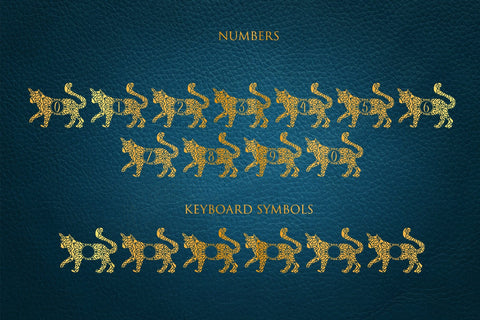 Wonder Cat Mandala Monogram Font Dm Letter Studio 