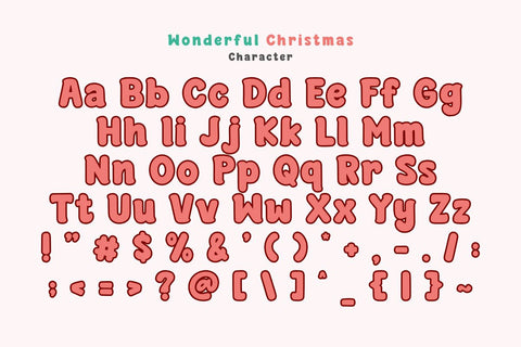 Wonderful Christmas - Fancy Christmas Font Font Masyafi Studio 
