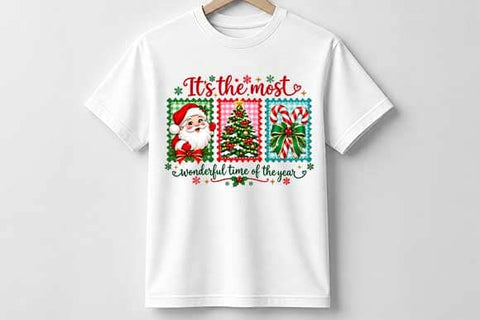 Wonderful Christmas Time PNG SVG BillahCrafts 