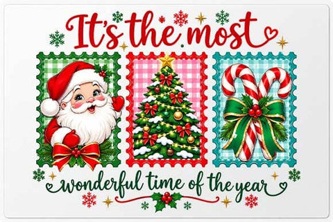 Wonderful Christmas Time PNG SVG BillahCrafts 