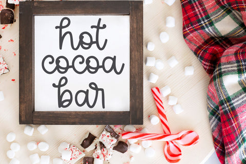 Wonderful Winter, Cute Handwritten Font for Cricut, Cursive Christmas Handwriting Font Designing Digitals 
