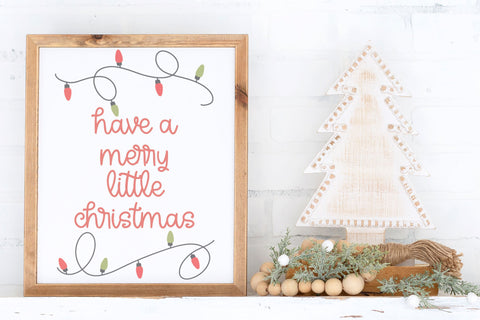 Wonderful Winter, Cute Handwritten Font for Cricut, Cursive Christmas Handwriting Font Designing Digitals 