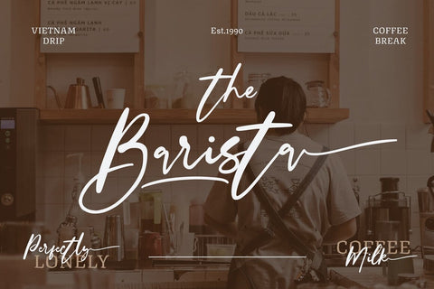 Wondertis Brush Typeface Font Fadeline Std. 