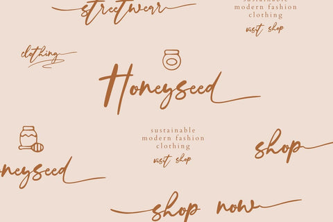 Wondertis Brush Typeface Font Fadeline Std. 
