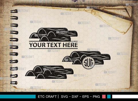 Wood Log Monogram, Wood Log Silhouette, Wood Log SVG, Wood Svg, Tree Log Svg, Tree Rings Svg, Growth Rings Svg, Wood Trunk Svg, SB00546 SVG ETC Craft 