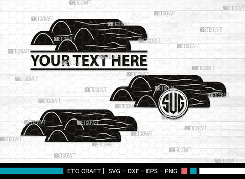 Wood Log Monogram, Wood Log Silhouette, Wood Log SVG, Wood Svg, Tree Log Svg, Tree Rings Svg, Growth Rings Svg, Wood Trunk Svg, SB00546 SVG ETC Craft 