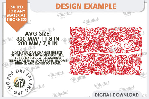 Wood Placemat Laser Cut. Home Decor. Wood Coasters SVG SVG Evgenyia Guschina 