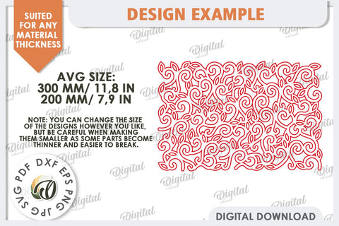 Wood Placemat Laser Cut. Home Decor. Wood Coasters SVG SVG Evgenyia Guschina 