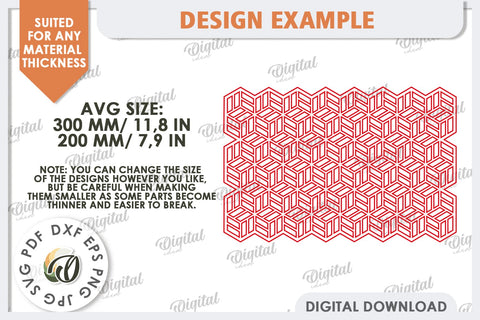 Wood Placemat Laser Cut. Home Decor. Wood Coasters SVG SVG Evgenyia Guschina 