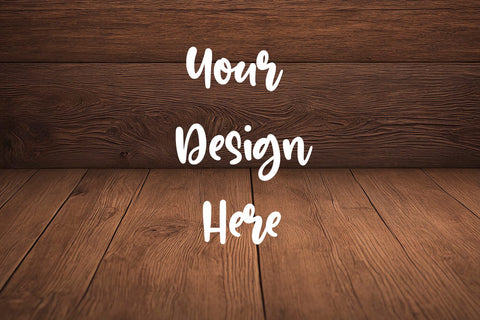 Wood Scene Background Mockup | Logo Background Mockup | Logo Wooden Background Mock Up Photo Sublimatiz Designs 