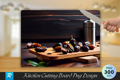 Wooden Board With Dates Cutting Board Sublimation Regulrcrative 