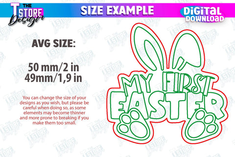 Wooden Easter Brooch Bundle | Accessories | Gift Idea | Easter Bunny | CNC Files SVG The T Store Design 