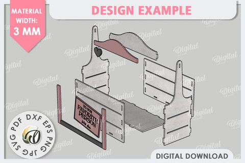 Wooden Flower Boxes Laser Cut Bundle. Gift Boxes SVG SVG Evgenyia Guschina 
