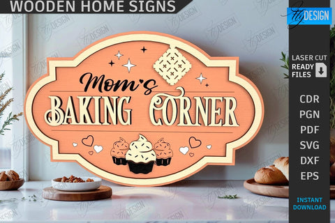 Wooden Home Signs Laser Cut Bundle | Family Wall Signs | Home Decorations | Retro Signs | Wall Decor | Home Décor | 3D Laser | CNC Files SVG Fly Design 
