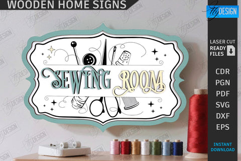 Wooden Home Signs Laser Cut Bundle | Family Wall Signs | Home Decorations | Retro Signs | Wall Decor | Home Décor | 3D Laser | CNC Files SVG Fly Design 