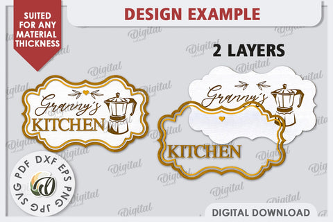 Wooden Home Signs Laser Cut Bundle. Personalized Signs SVG SVG Evgenyia Guschina 