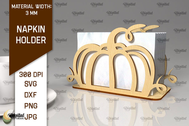 Wooden Napkin Holder Laser Cut. Decorative Napkin Holder SVG SVG Evgenyia Guschina 