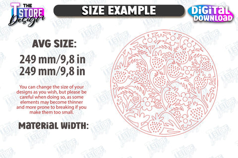 Wooden Placemat Laser Cut Bundle | Table Servicing Coaster | Kitchen Decor Detail | CNC Files SVG The T Store Design 