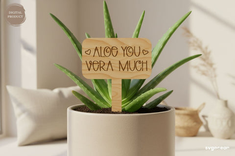 Wooden Plant Tags SVG Bundle SVG SvgOcean 