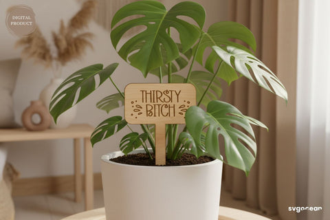 Wooden Plant Tags SVG Bundle SVG SvgOcean 