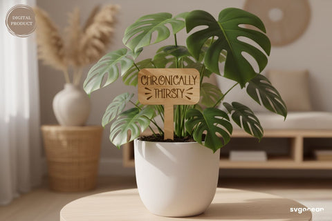 Wooden Plant Tags SVG Bundle SVG SvgOcean 