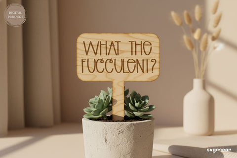 Wooden Plant Tags SVG Bundle SVG SvgOcean 