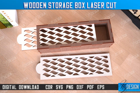 Wooden Storage Boxes Bundle | Jewelry Box | Gift Box | Organizer | CNC Files SVG Fly Design 