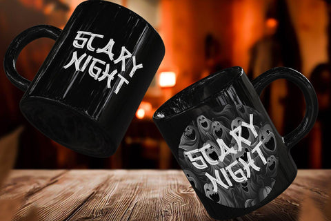 Wooden Terror - Halloween Textured Display Font Font Mozzatype 